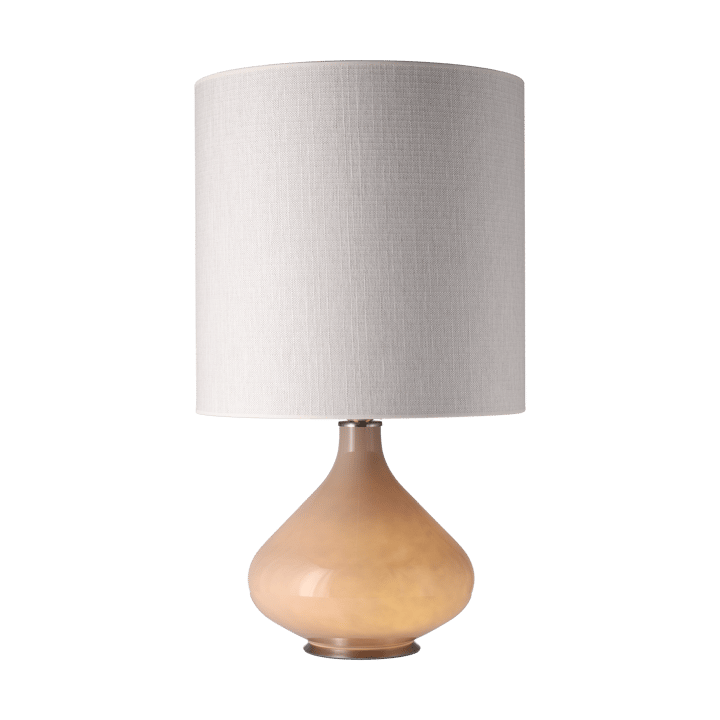 Flavia bordlampe beige lampefot, Babel Beige M Flavia Lamps