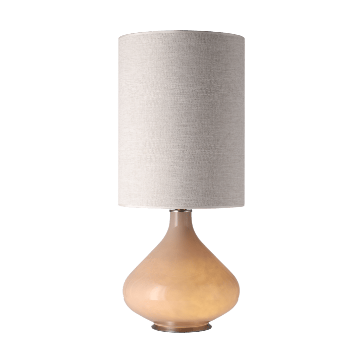 Flavia bordlampe beige lampefot, London Beige L Flavia Lamps