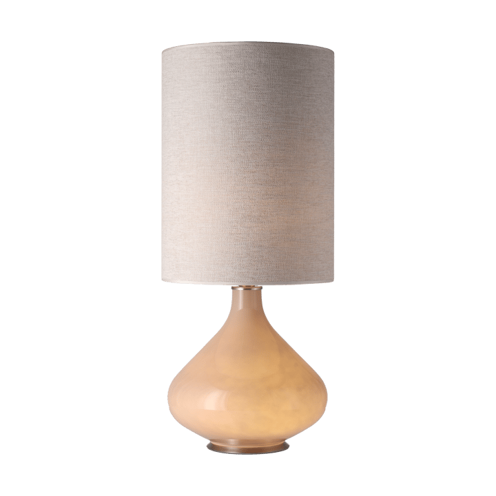 Flavia bordlampe beige lampefot, London Beige L Flavia Lamps