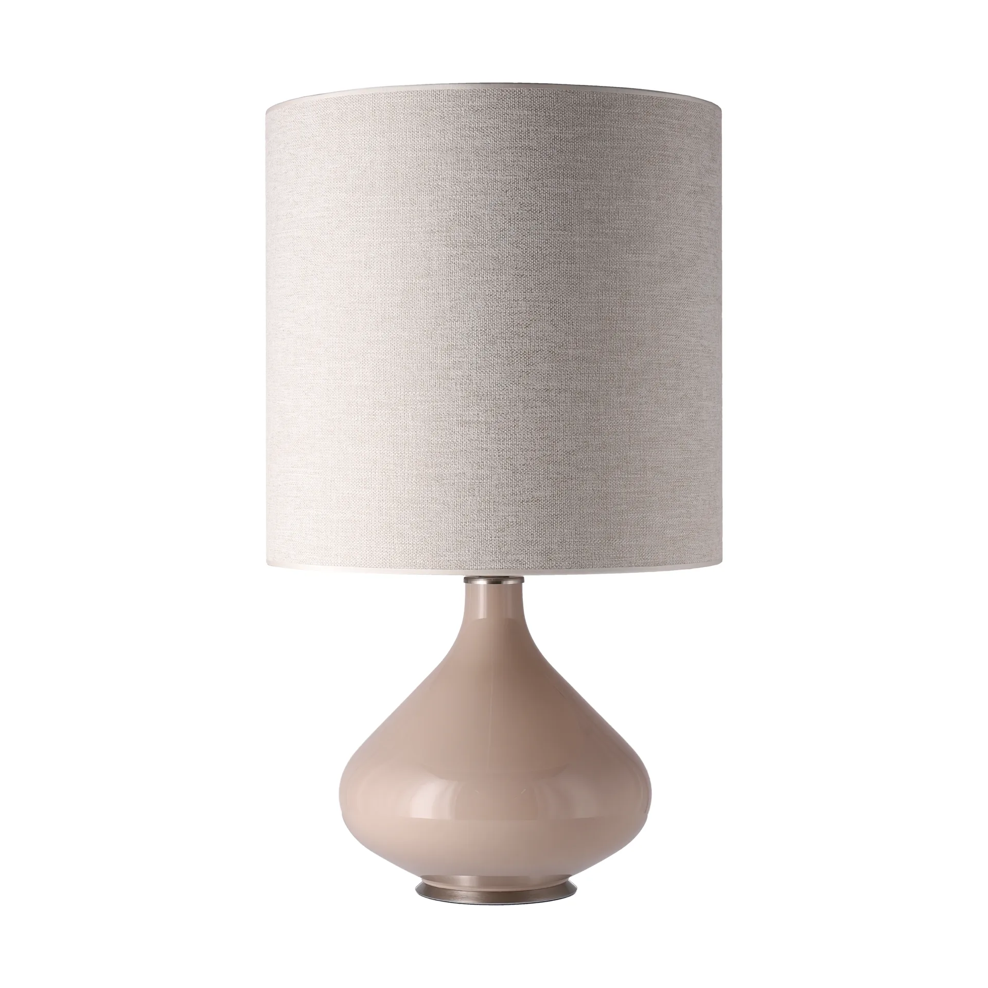 Flavia bordlampe beige lampefot, London Beige M Flavia Lamps