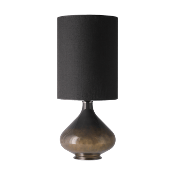 Flavia bordlampe grå lampefot - Lino Negro L - Flavia Lamps