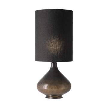 Flavia bordlampe grå lampefot - Lino Negro L - Flavia Lamps