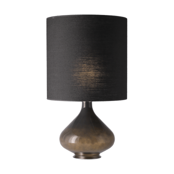 Flavia bordlampe grå lampefot - Lino Negro M - Flavia Lamps
