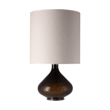 Flavia bordlampe svart lampefot - Milano Tostado M - Flavia Lamps