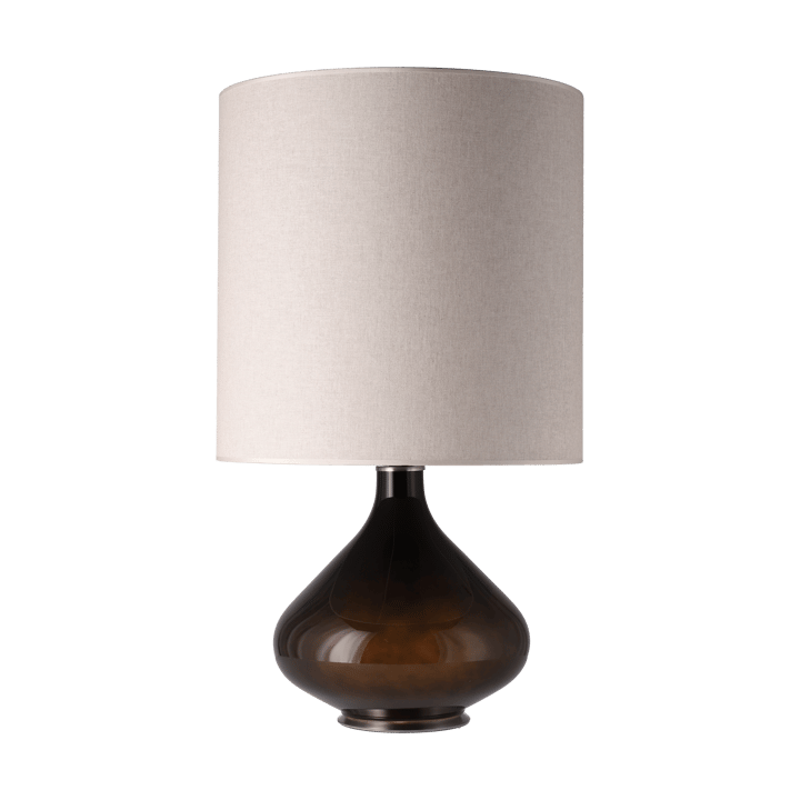 Flavia bordlampe svart lampefot, Milano Tostado M Flavia Lamps
