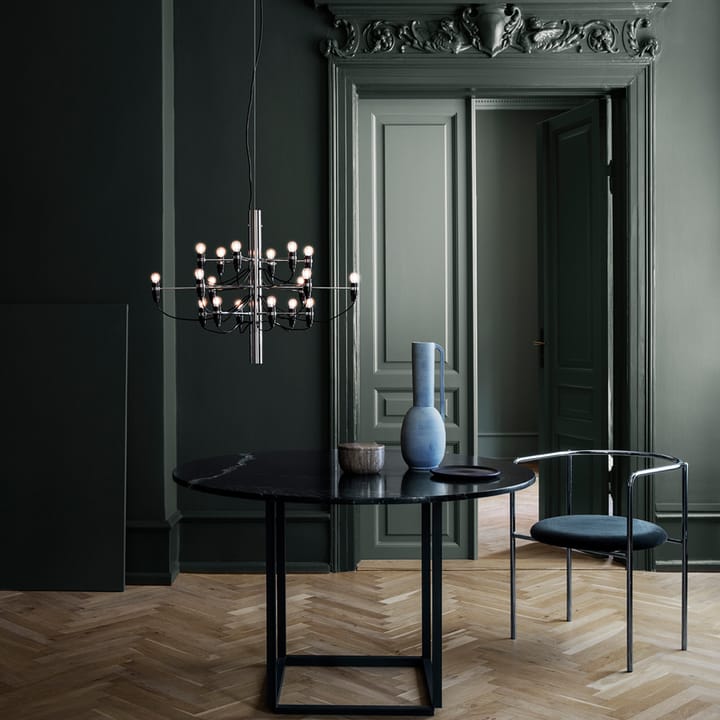 2097 Sarfatti lysekrone, Krom 18 lamper Flos