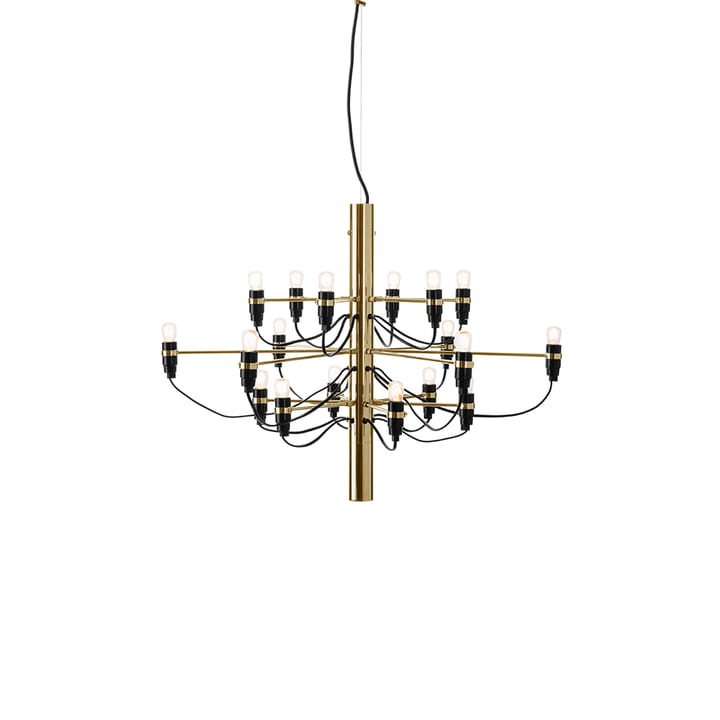 2097 Sarfatti lysekrone LED - Messing 18 lamper - Flos