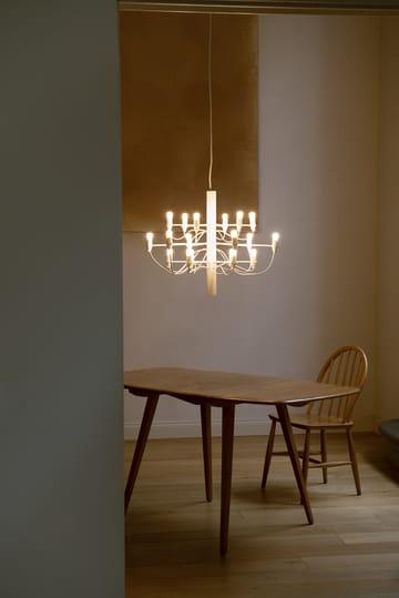 2097 Sarfatti lysekrone - Matt hvit 18 lamper - Flos