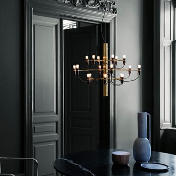 2097 Sarfatti lysekrone - Messing 18 lamper - Flos