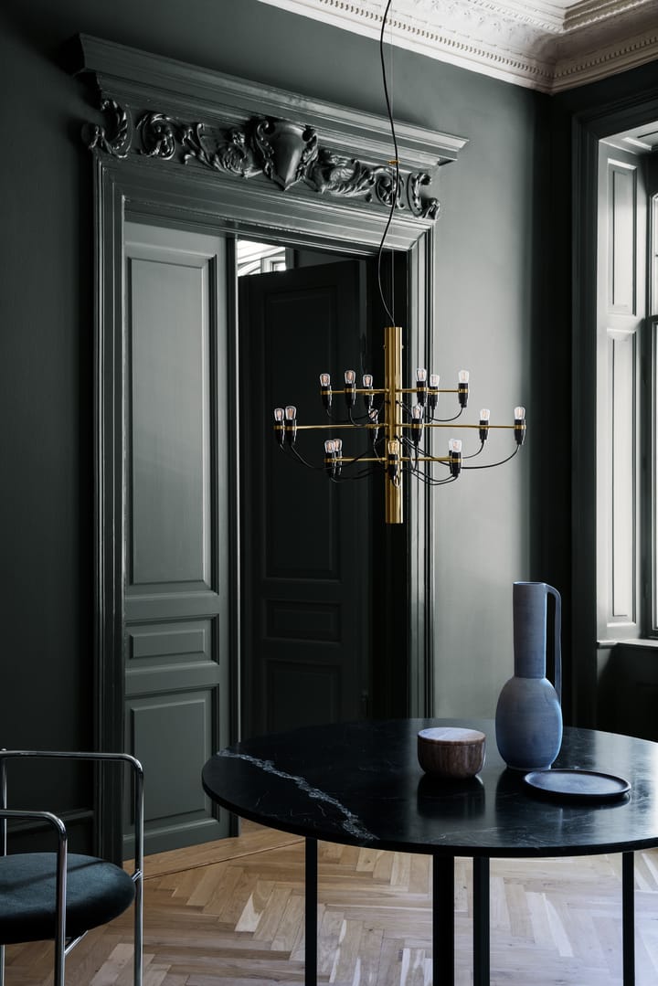 2097 Sarfatti lysekrone, Messing 18 lamper Flos