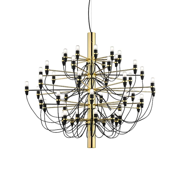 2097 Sarfatti lysekrone - Messing 50 lamper - Flos
