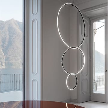 Arrangements Round pendel - Black, medium - Flos