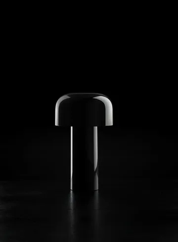 Bellhop bordlampe portabel - Glossy black , IP54 (innendørs/utendørs) - Flos