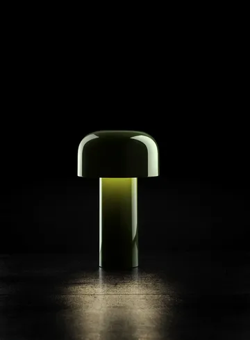Bellhop bordlampe portabel - Glossy green, IP54 (innendørs/utendørs) - Flos