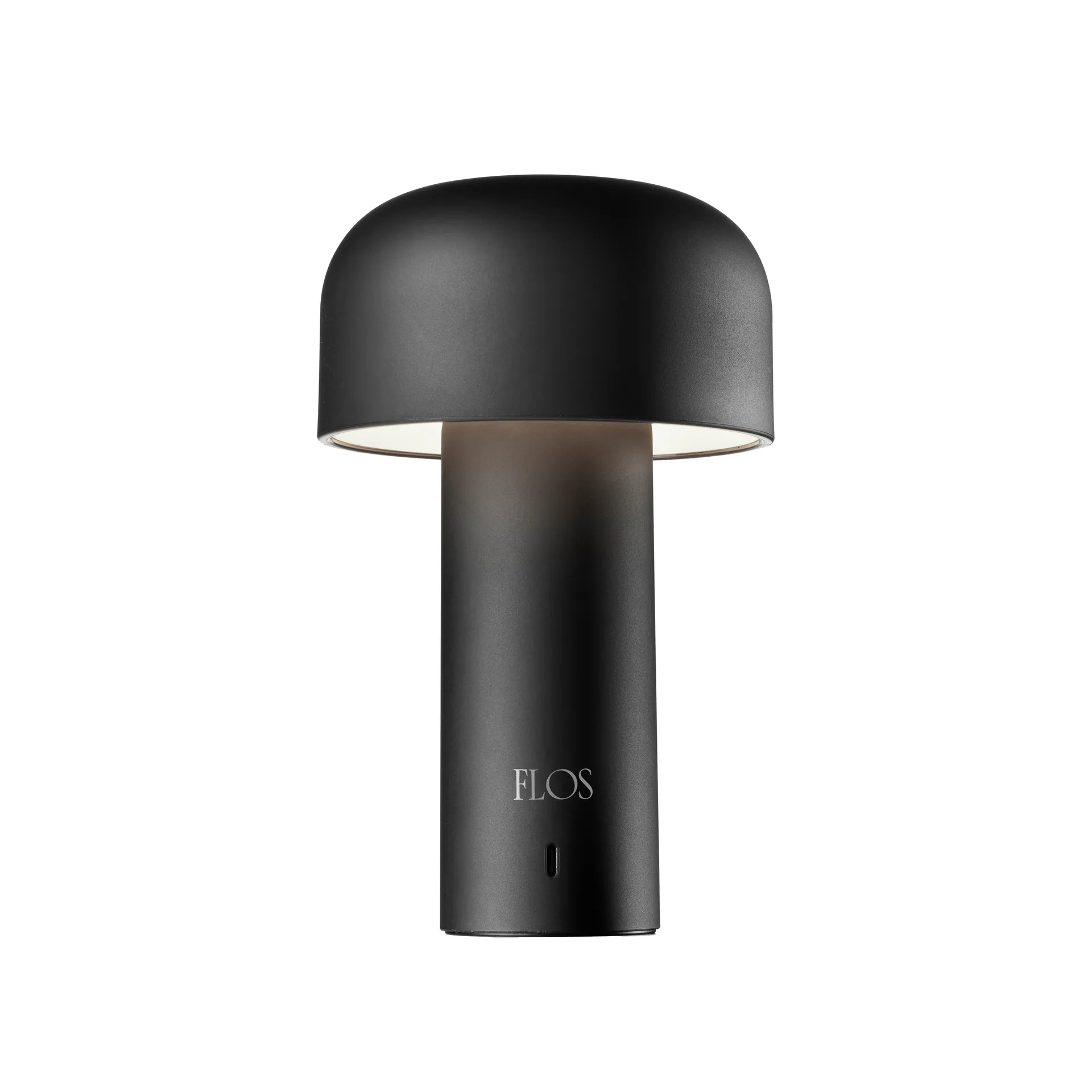 Bellhop bordlampe portabel, Matte black Flos