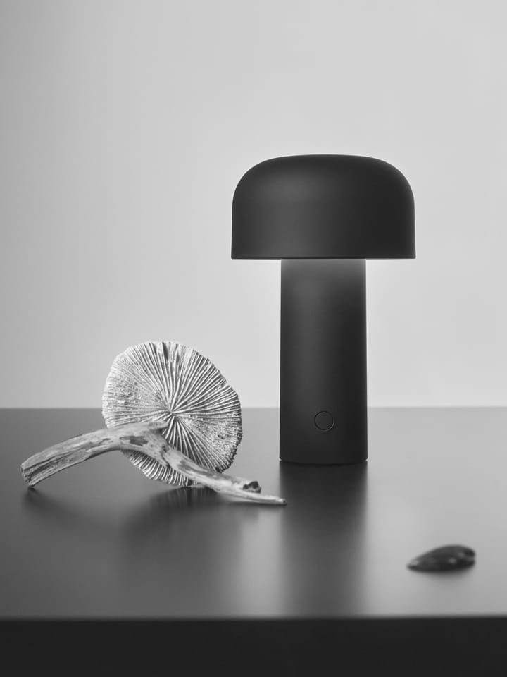 Bellhop bordlampe portabel, Matte black Flos
