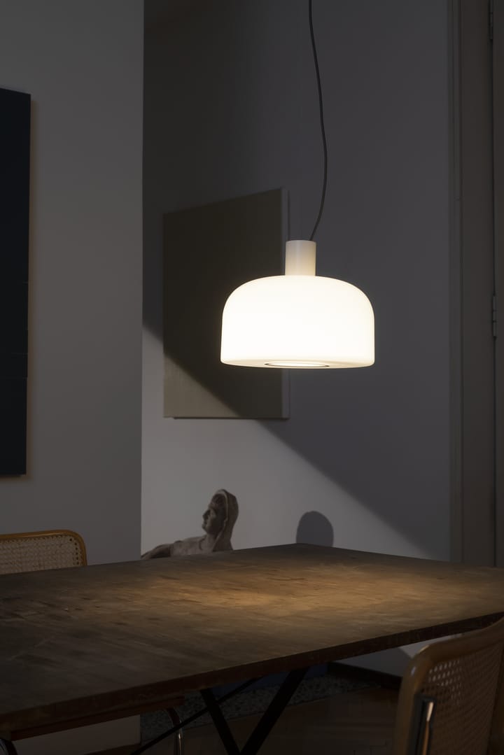 Bellhop Glass S2 pendel, Hvit Flos