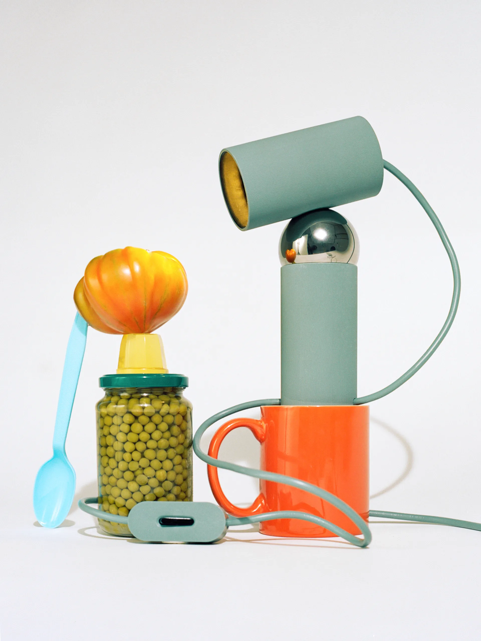 Bilboquet bordlampe, Salvie Flos