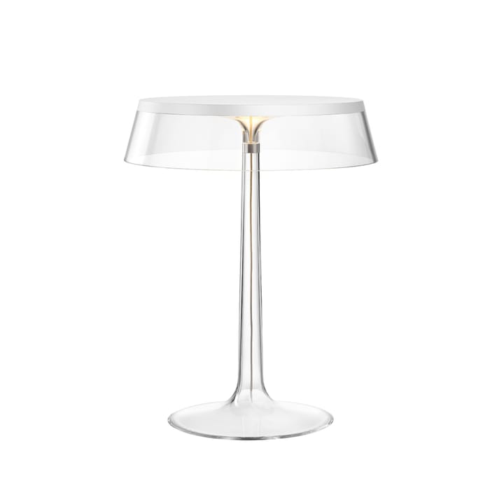 Bon Jour T bordlampe - White-transparent skjerm - Flos