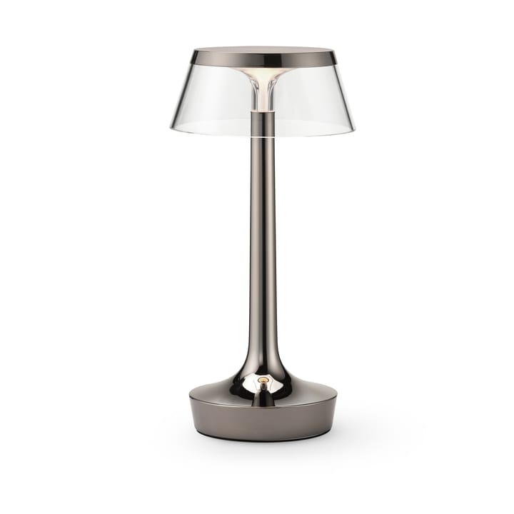 Bon Jour Unplugged bordlampe - Black Chrome - Flos
