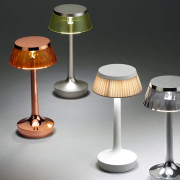 Bon Jour Unplugged bordlampe - Chrome-fumée - Flos