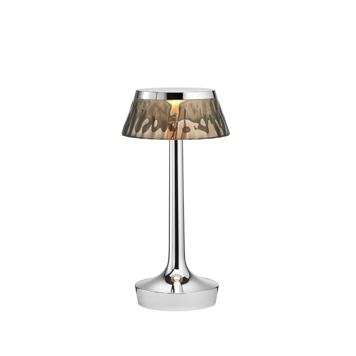 Bon Jour Unplugged bordlampe - Chrome-fumée - Flos