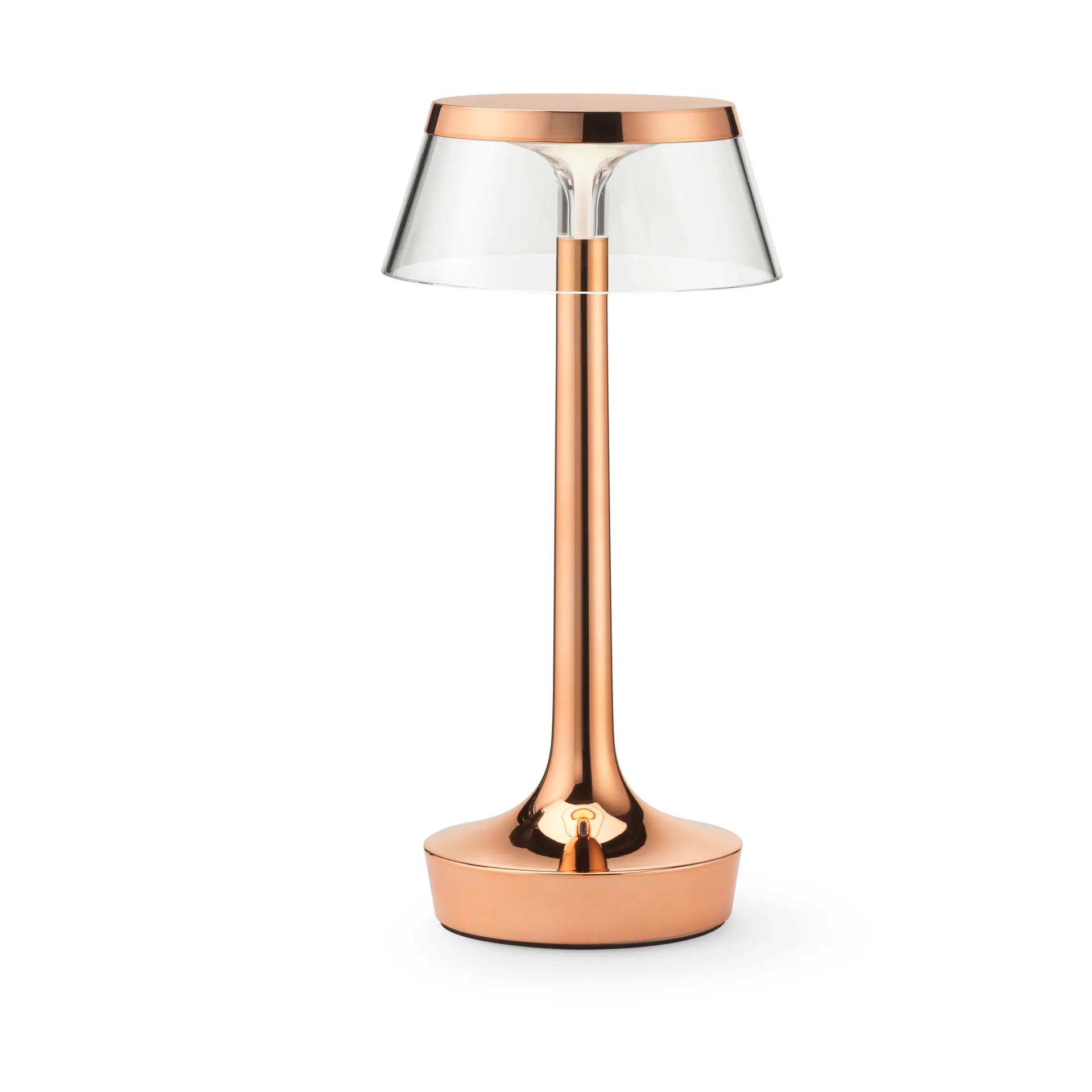 Bon Jour Unplugged bordlampe, Kobber Flos