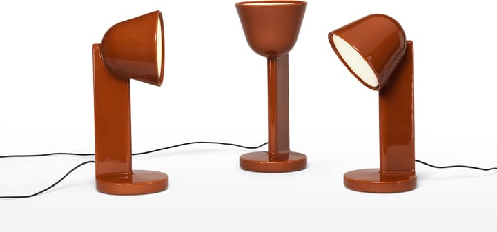 Céramique Side bordlampe, Rust rød Flos