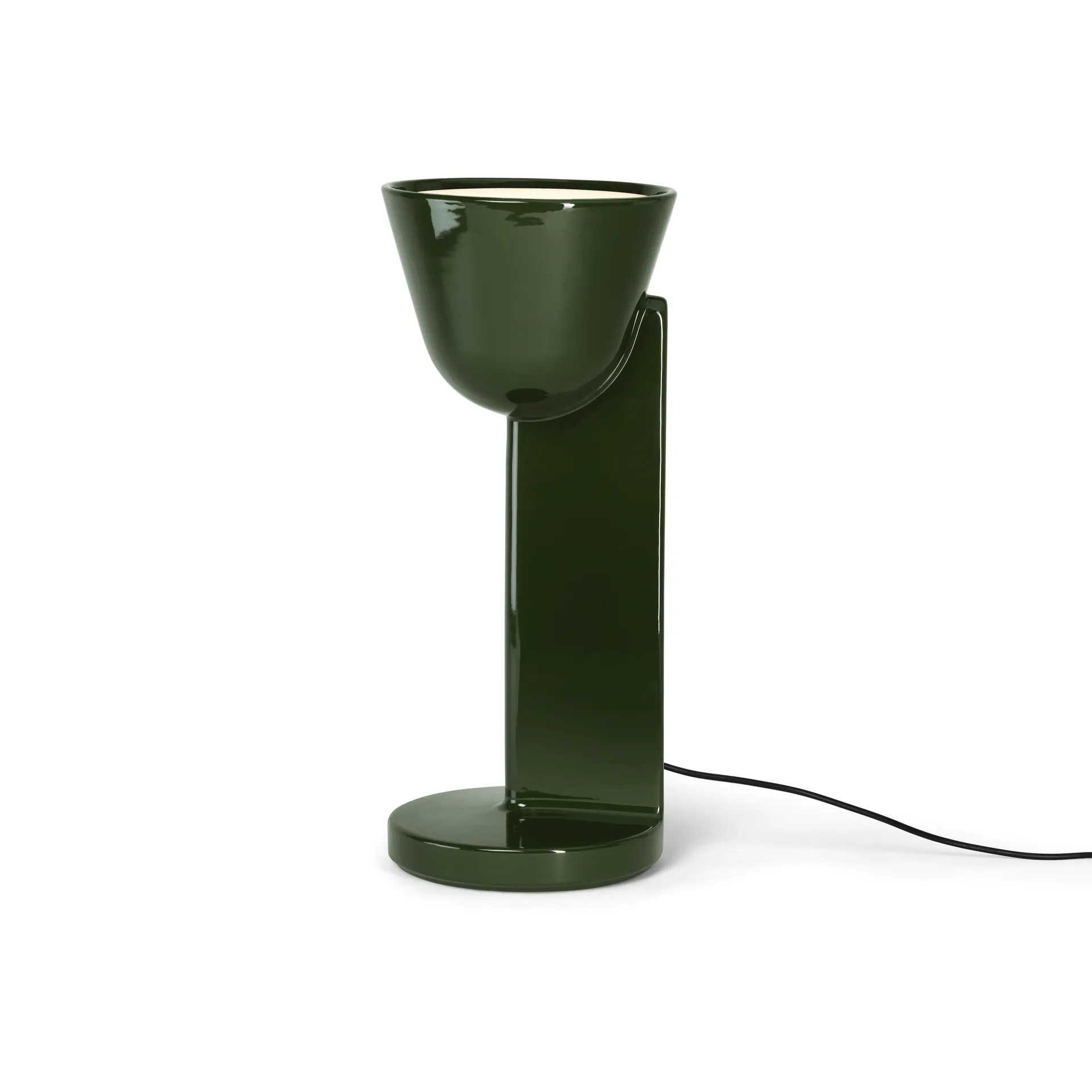 Céramique Up bordlampe, MoseGreen Flos