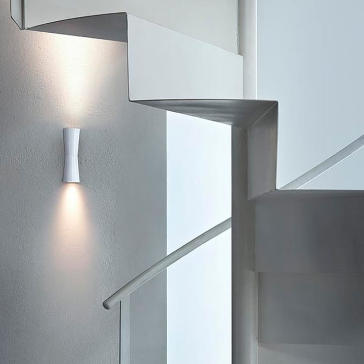 Clessidra 40°+40 vegglampe, Hvit Flos