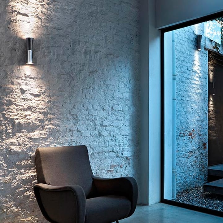 Clessidra 40°+40 vegglampe, Hvit Flos
