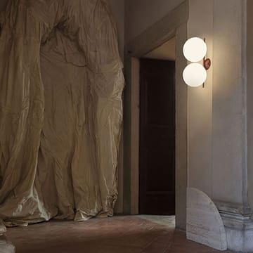 IC lights C/W1 Double vegglampe - Krom-opal - Flos
