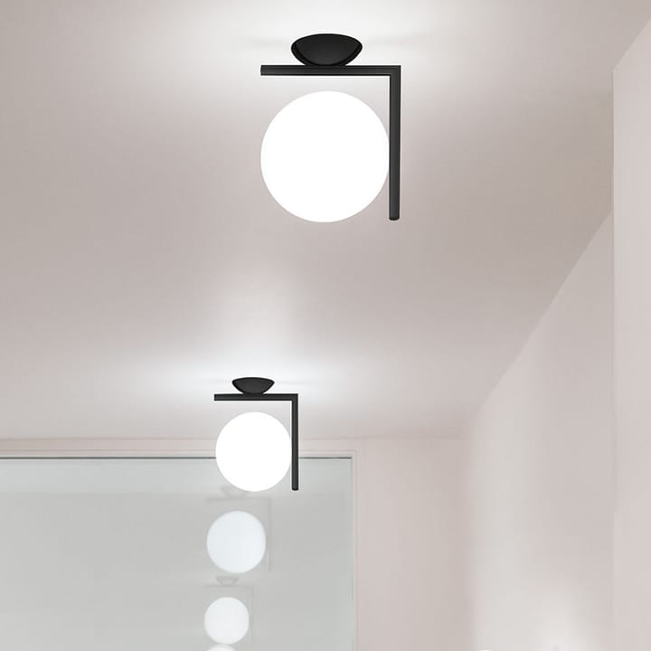 IC lights C/W1 vegglampe, Krom-opal Flos