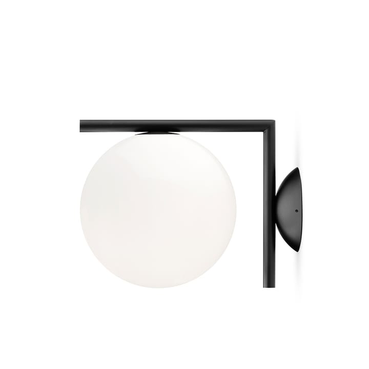 IC lights C/W1 vegglampe - Svart-opal - Flos