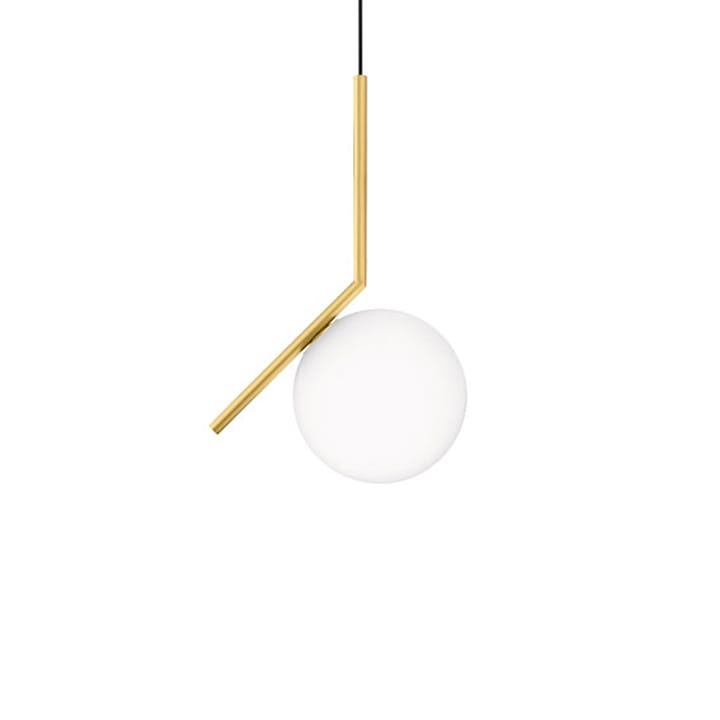 IC lights S1 pendel - Børstet messing-opal - Flos