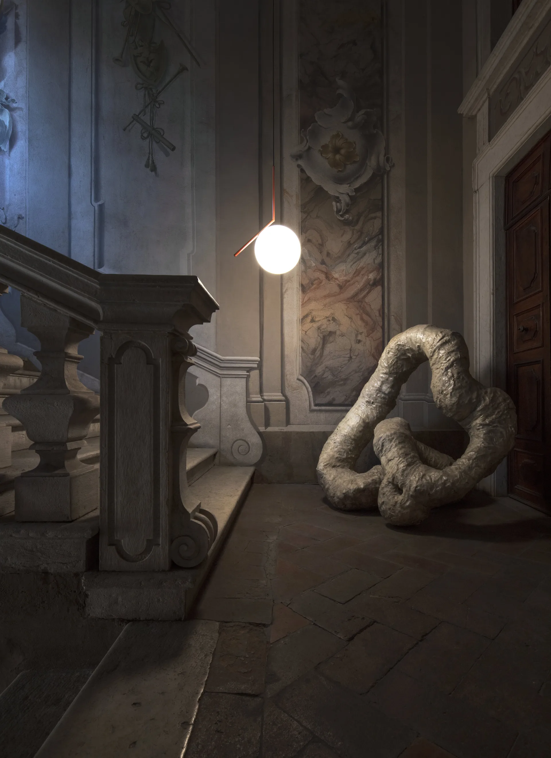 IC S2 pendel 70 cm, Gull Flos