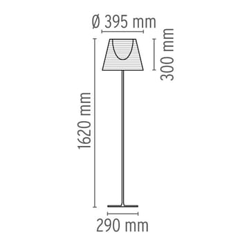 KTribe F2 gulvlampe - Bronse - Flos