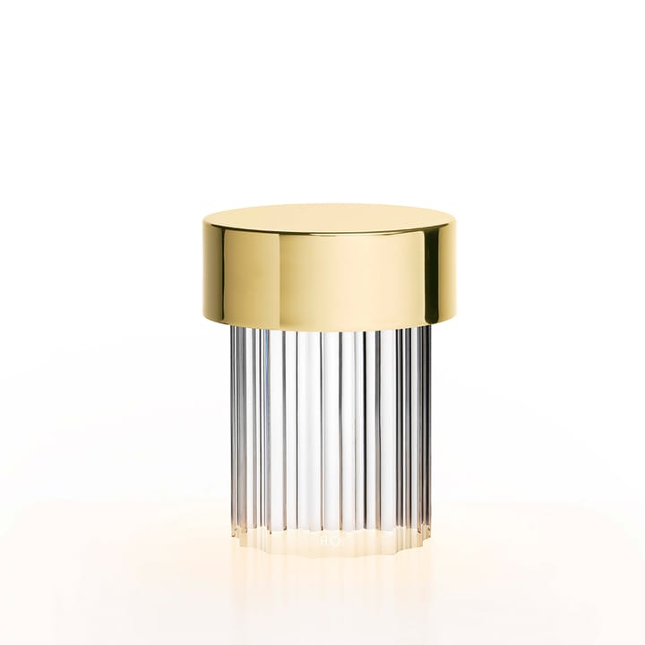Last Order Fluted IP20 bordlampe, Messing Flos