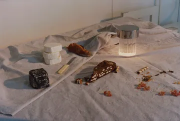 Last Order Fluted IP55 bordlampe - Rustfritt stål - Flos