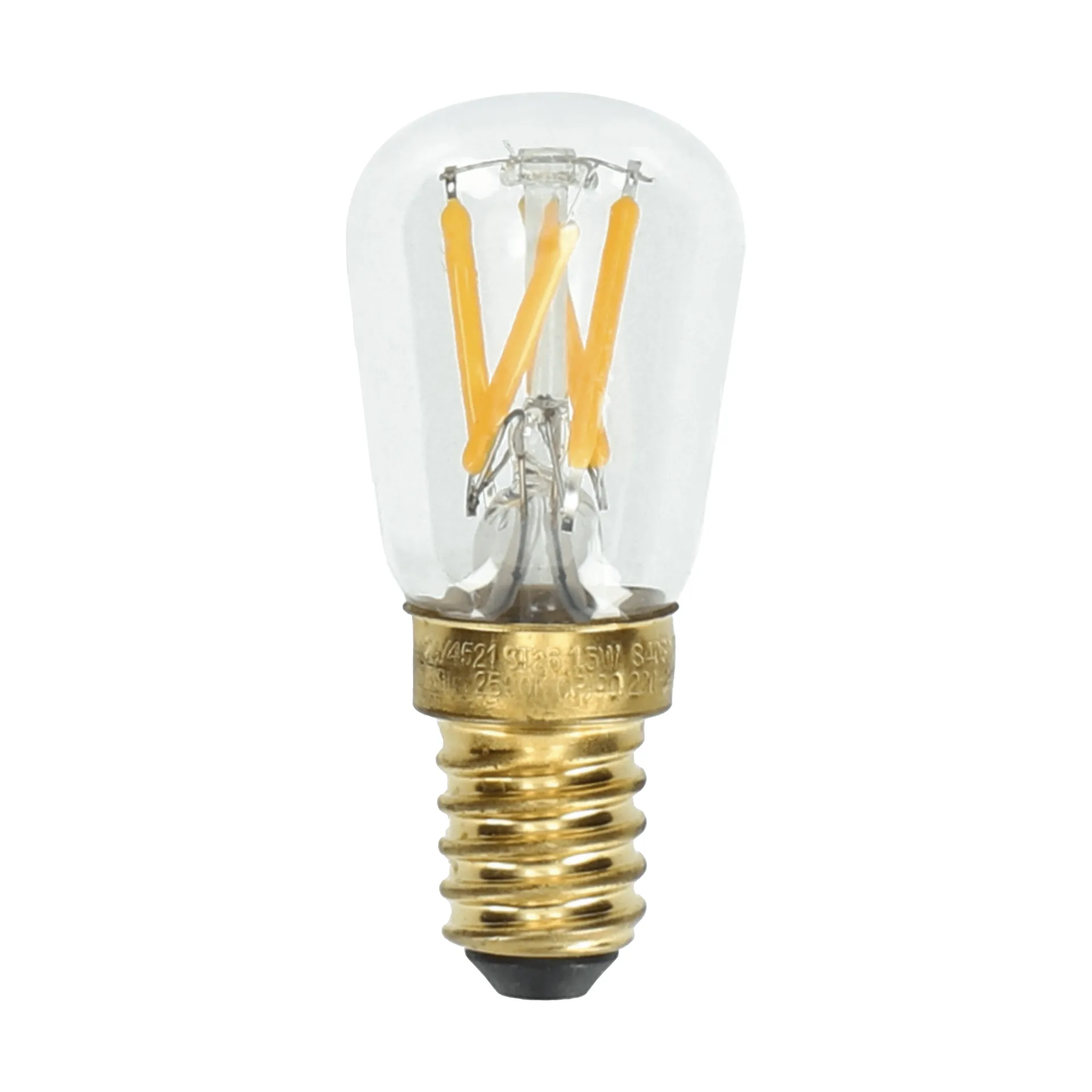 LED pæreformet lyskilde E14, 2500 K 90 lm 1,5–1,7 W, 32‑pakning Flos