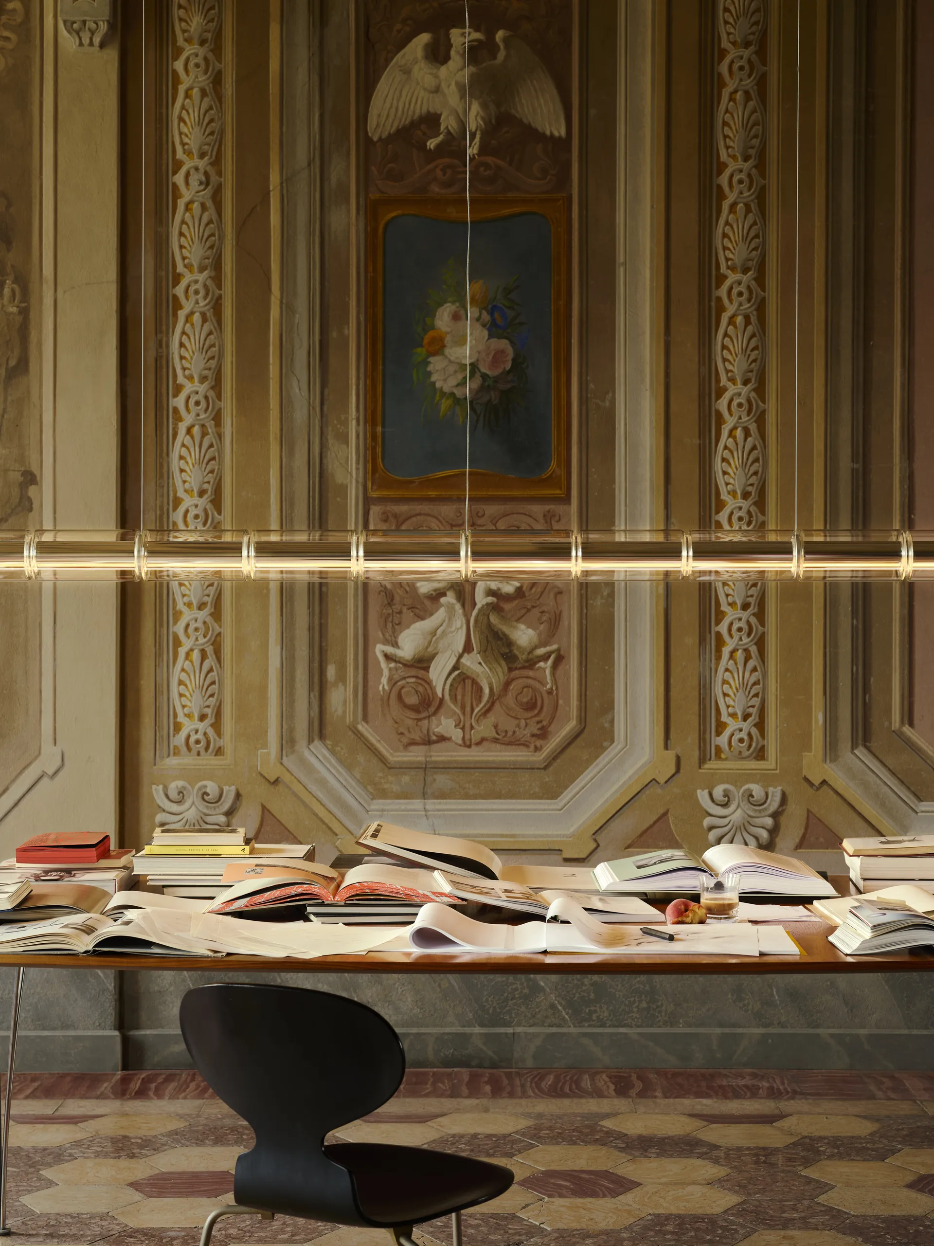 Luce Cilindrica S2 pendel 207,2 cm, Glass Flos