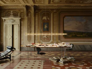 Luce Cilindrica S2 pendel 207,2 cm - Glass - Flos