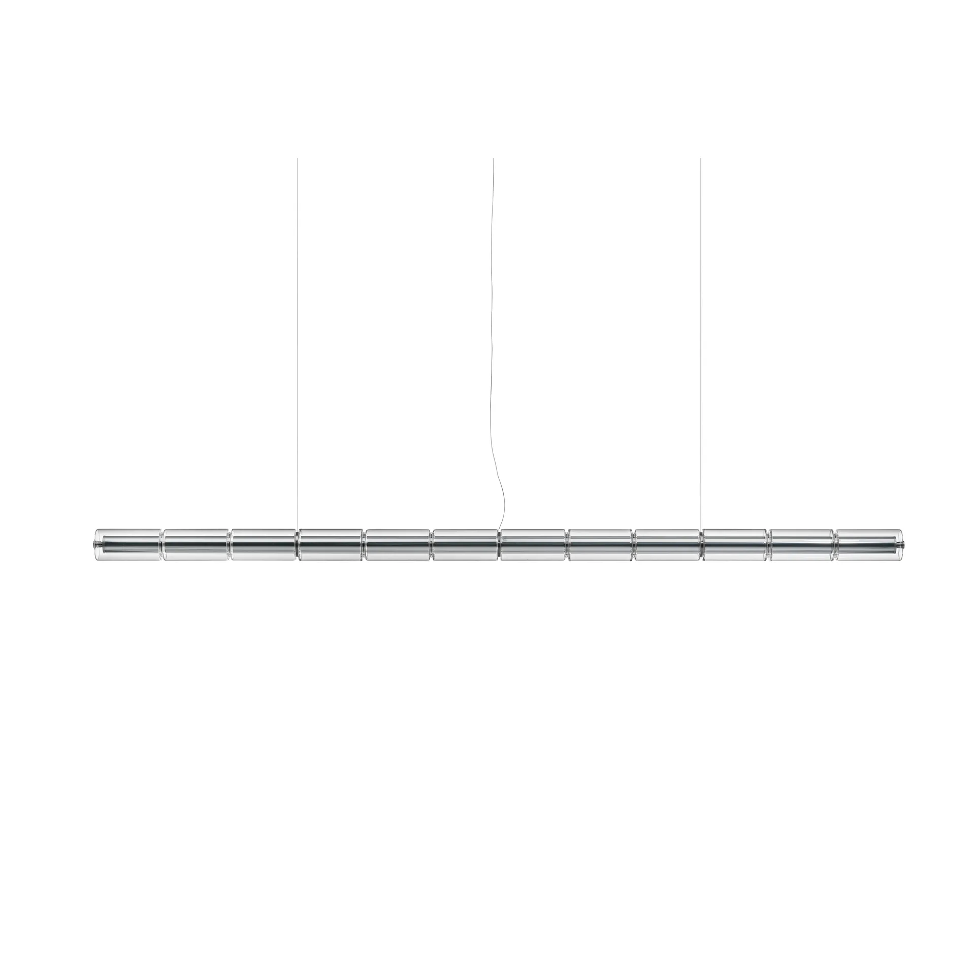 Luce Cilindrica S3 pendel 248,8 cm, Glass Flos