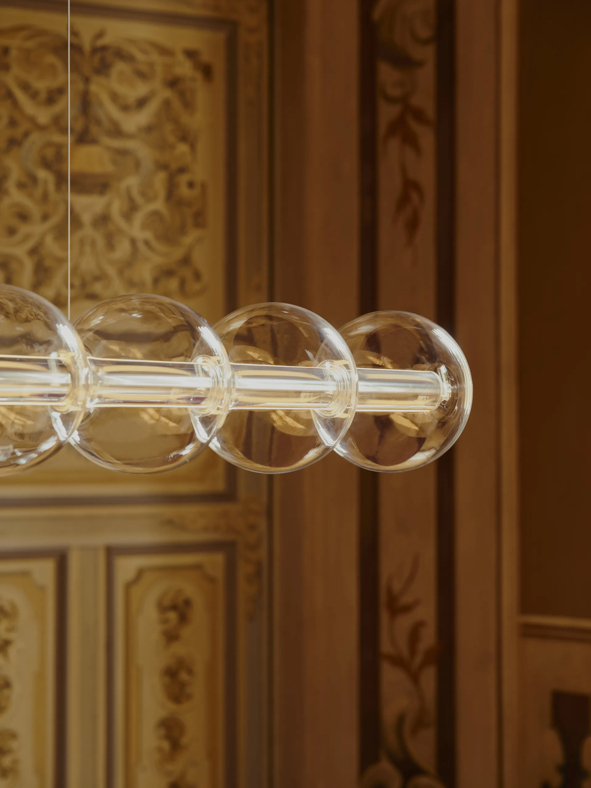 Luce Sferica S3 pendel 248,8 cm, Glass Flos