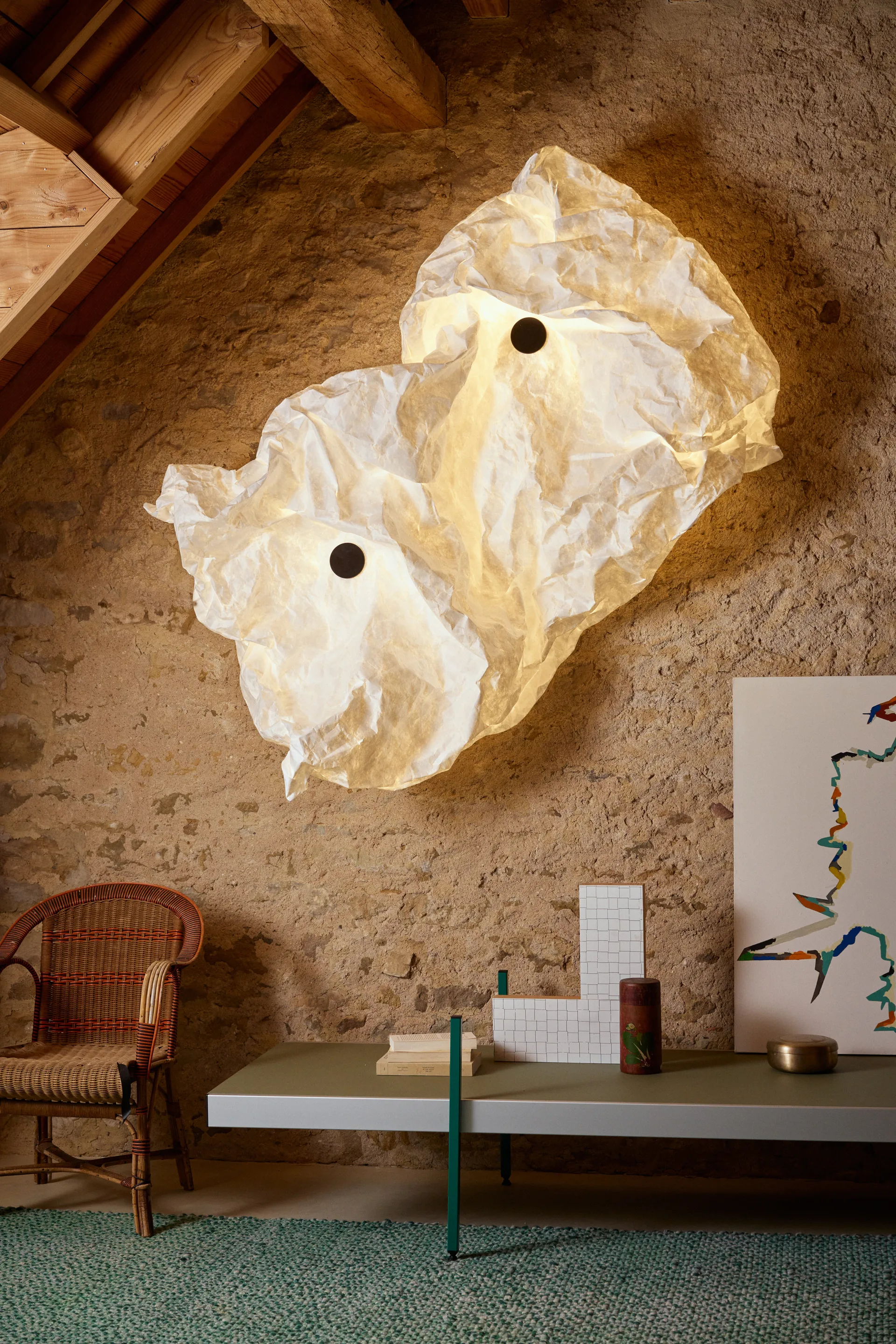 Maap W2 vegglampe - hvit,  Flos