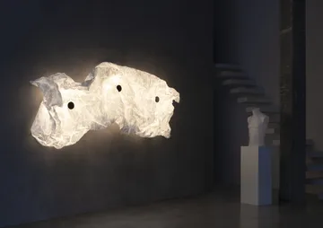 Maap W3 vegglampe - hvit - Flos