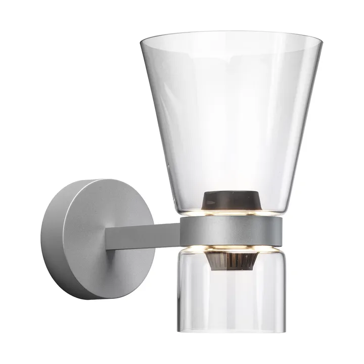 Nocturne Cone vegglampe - Silver - Flos