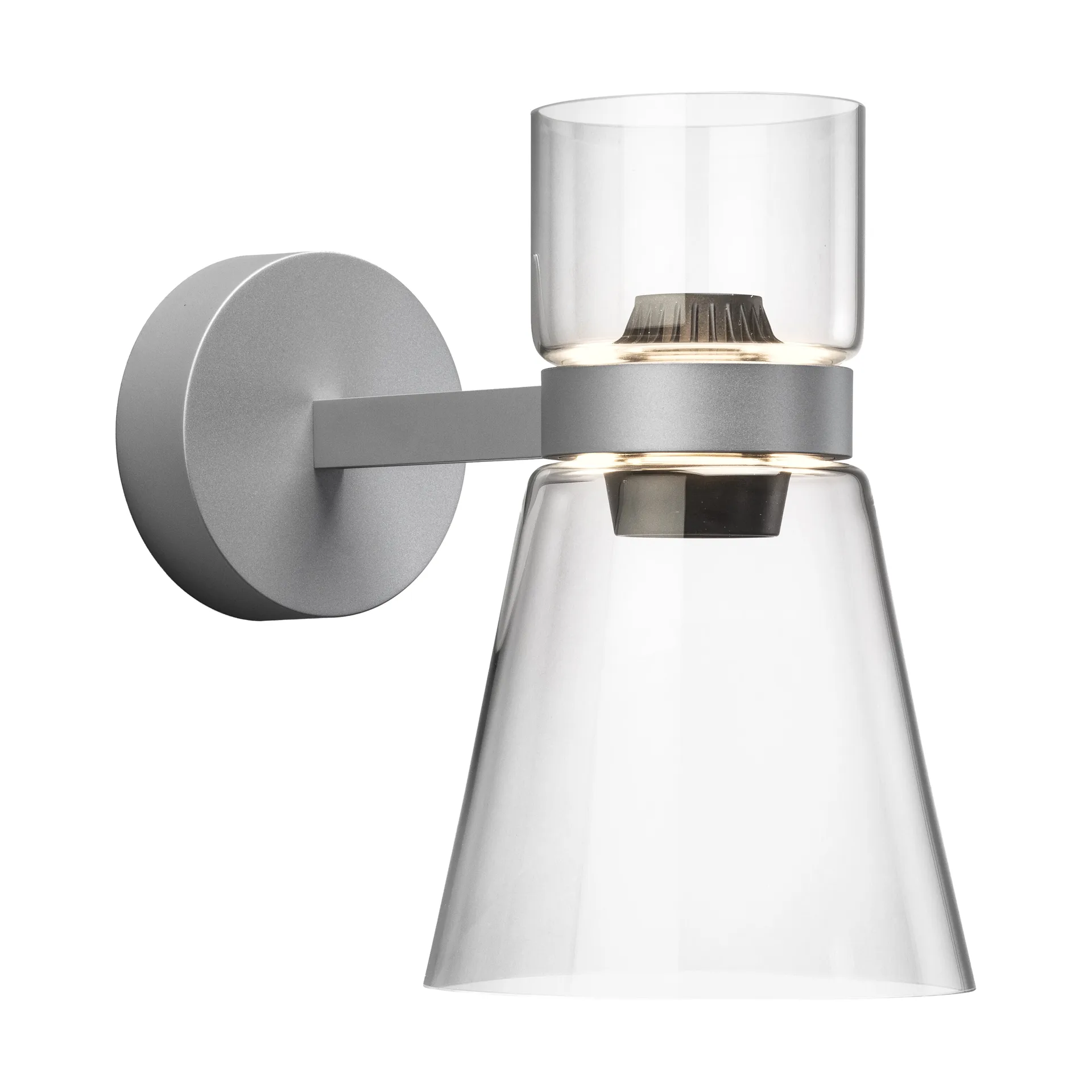 Nocturne Cone vegglampe - Silver,  Flos