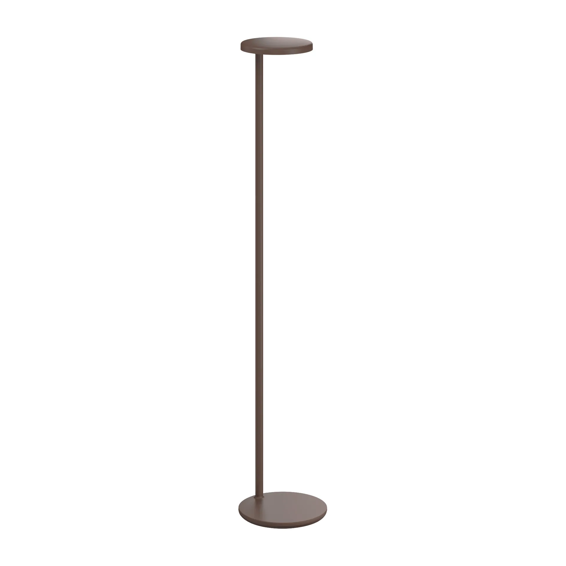 Oblique gulvlampe, Matte brown Flos