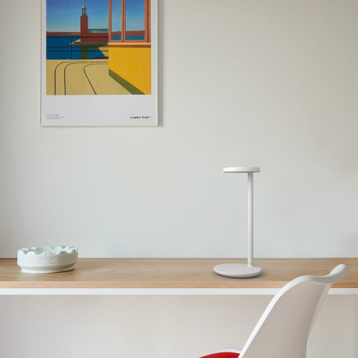 Oblique Qi bordlampe, Salvie Flos
